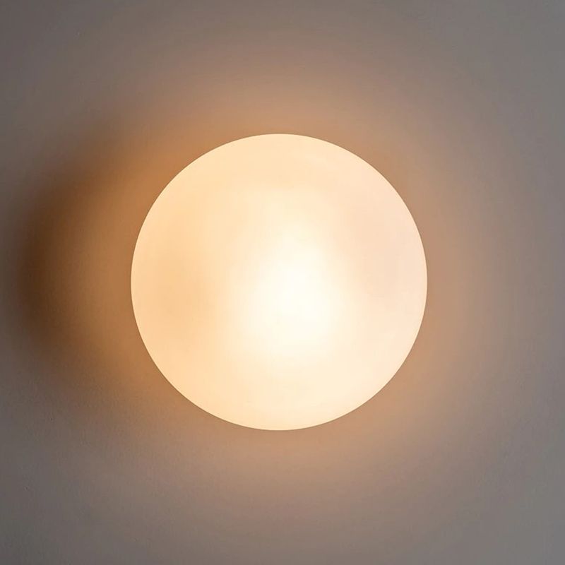 Valentina Minimalismo LED Applique Moderno Bianco Globo Forma