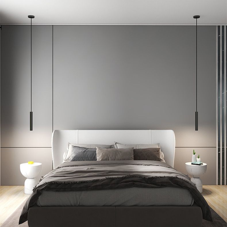 Arisha Minimalista LED Lampade a Sospensione Nero Lineare Soggiorno/Camera da Letto