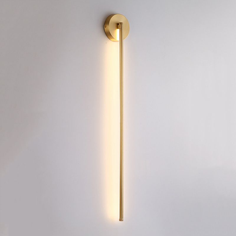 Arisha Moderni LED Minimalismo  Applique Metallo Oro Lineare