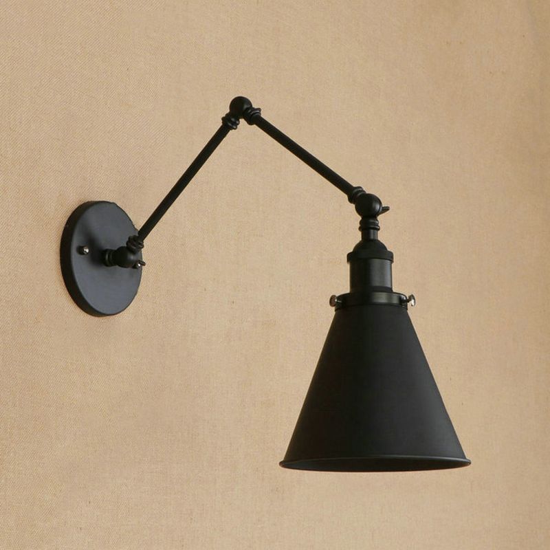 Calven Wall Lamp Vintage Adjustable Living Room
