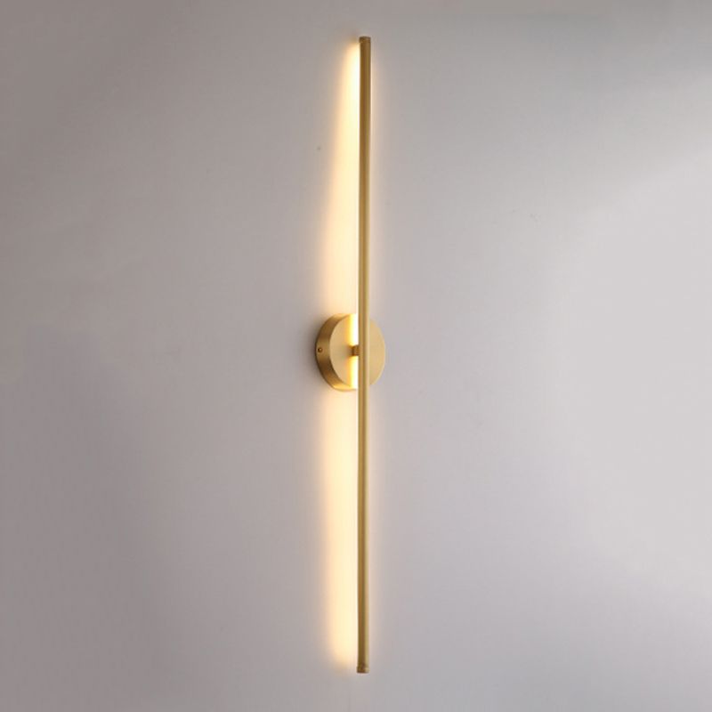 Arisha Moderni LED Minimalismo  Applique Metallo Oro Lineare