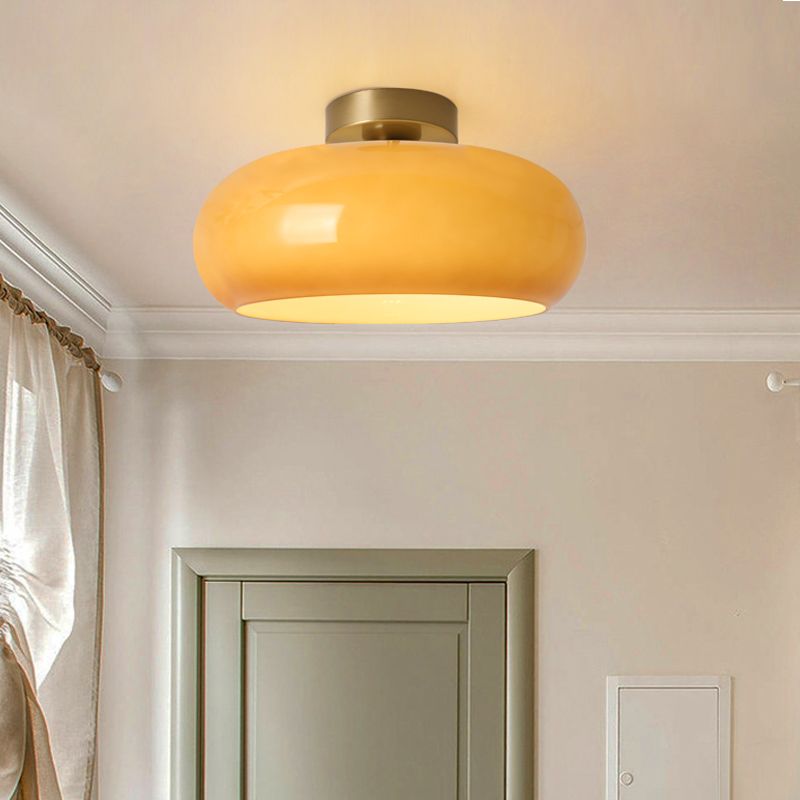 Vensia Ceiling Light Glass Flush Mount