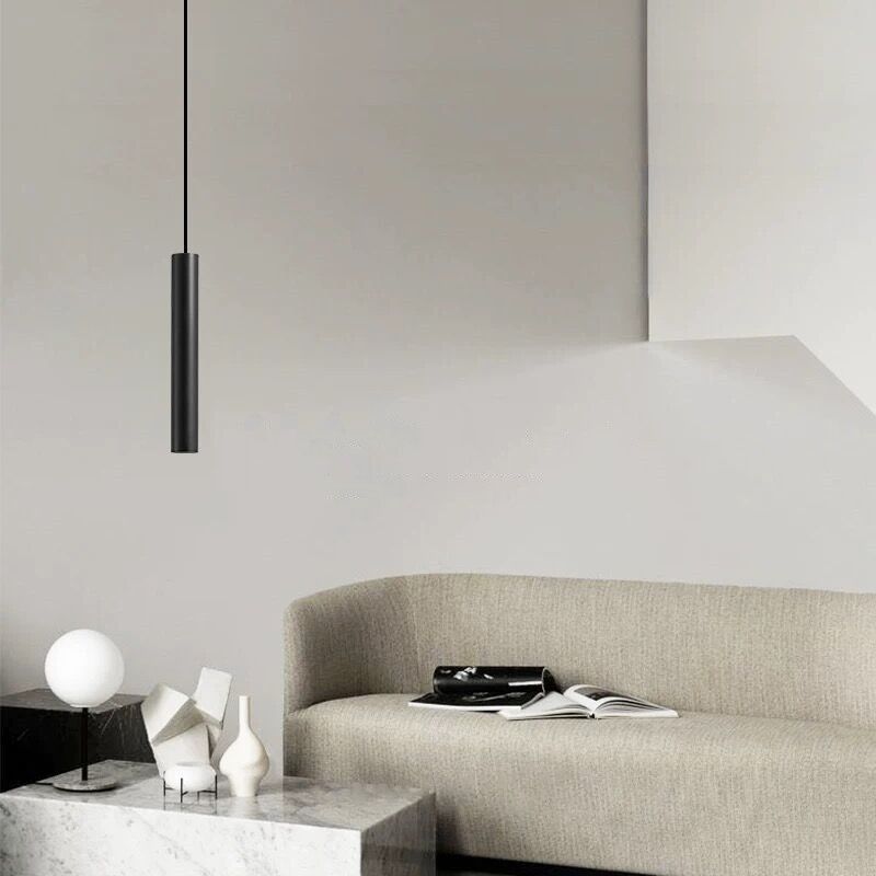 Arisha Minimalista Cilindro Lampade a Sospensione Soggiorno