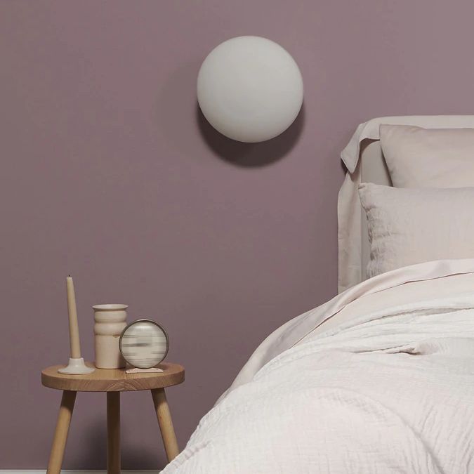 Valentina Minimalismo LED Applique Moderno Bianco Globo Forma