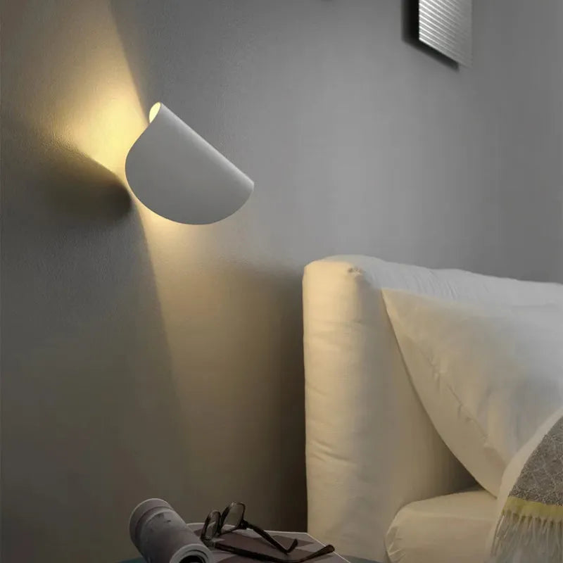 Kio LED Wall Reading Lamp 360° Rotatable, Bedside & Living Room