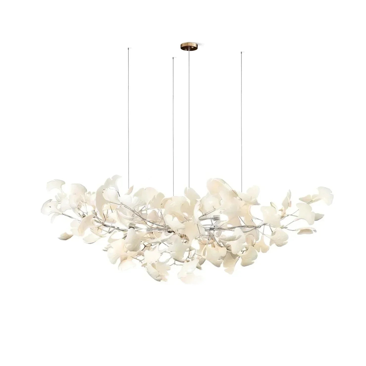 Olivia Lampadario di Lusso in Ceramica con Forma a U