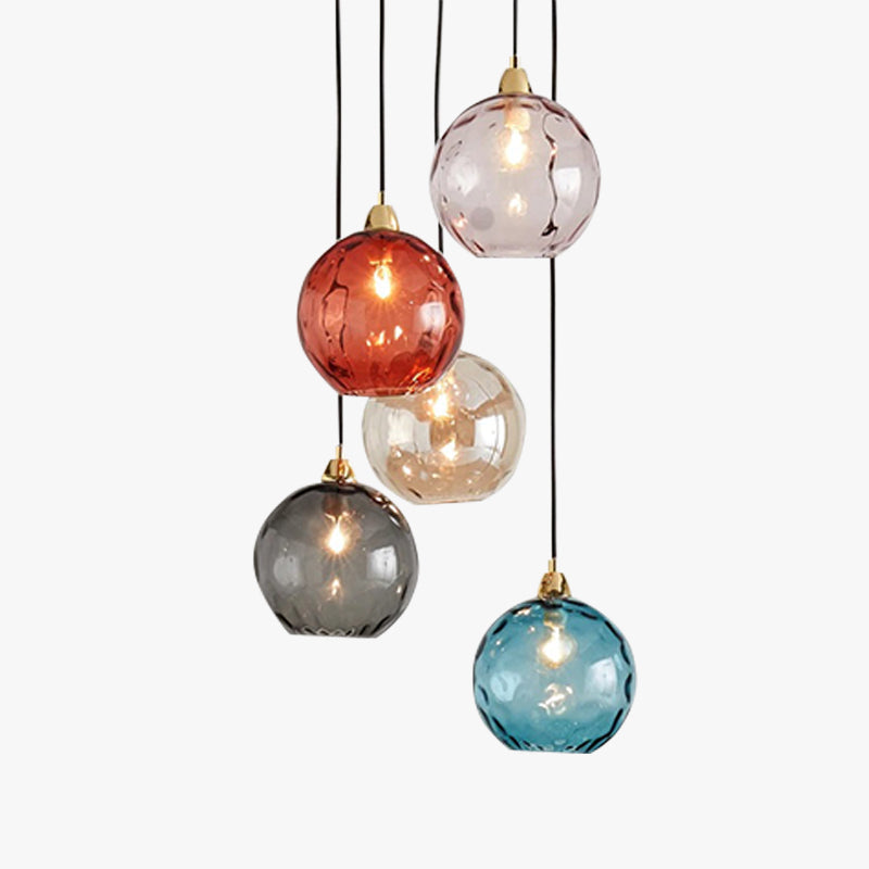 Avo Ripple Glass Pendant Lights