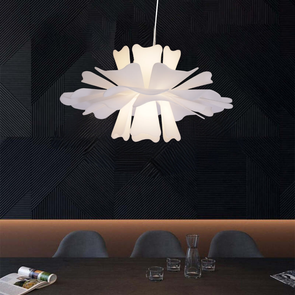 Arisha Moderni LED Lampada a Sospensione Bianco Fiore