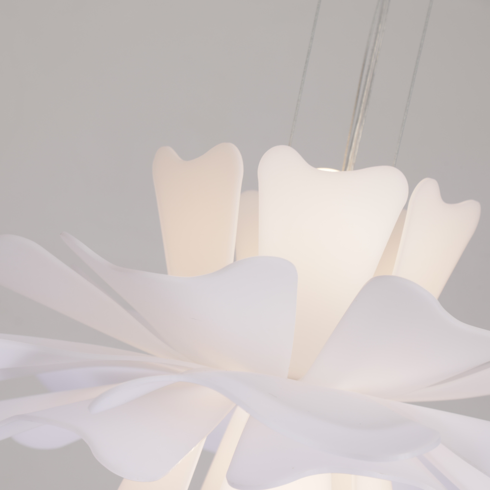 Arisha Moderni LED Lampada a Sospensione Bianco Fiore