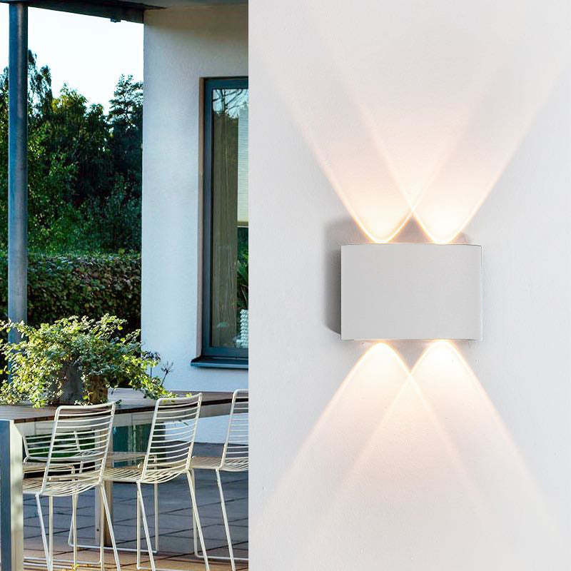 Nirex Wall Lamp Modern Rectangular Outdoor Water-wave