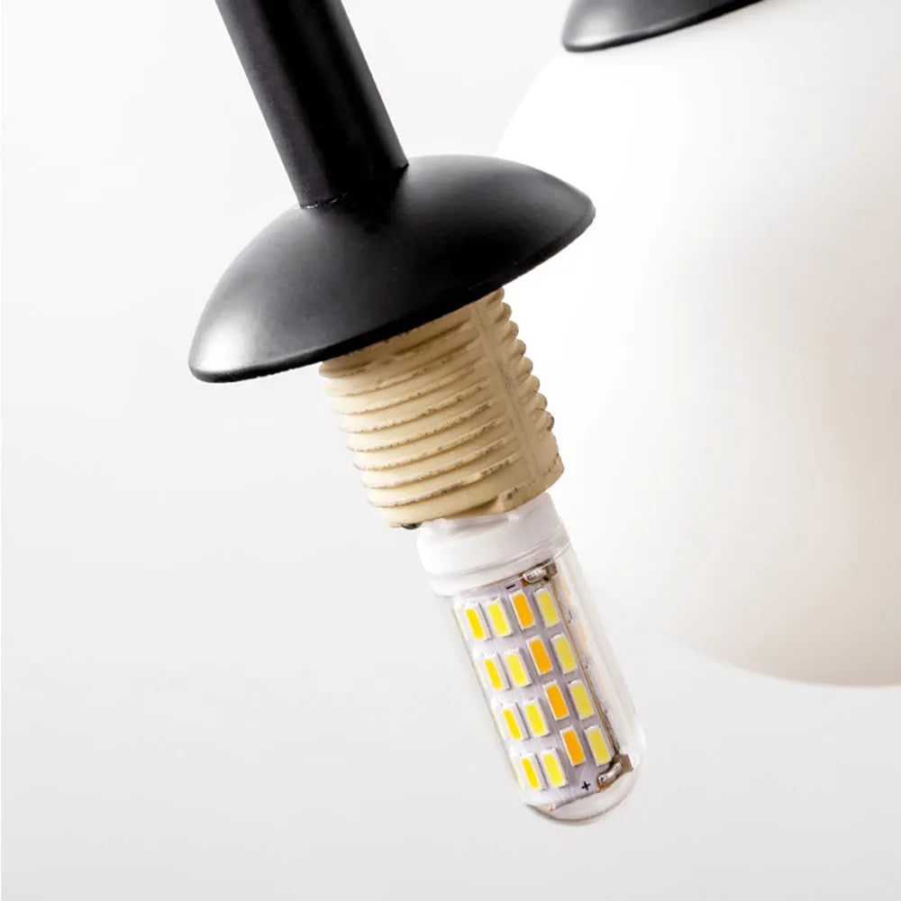 Arvyn Pendant Light Double Layer Glass Bubble