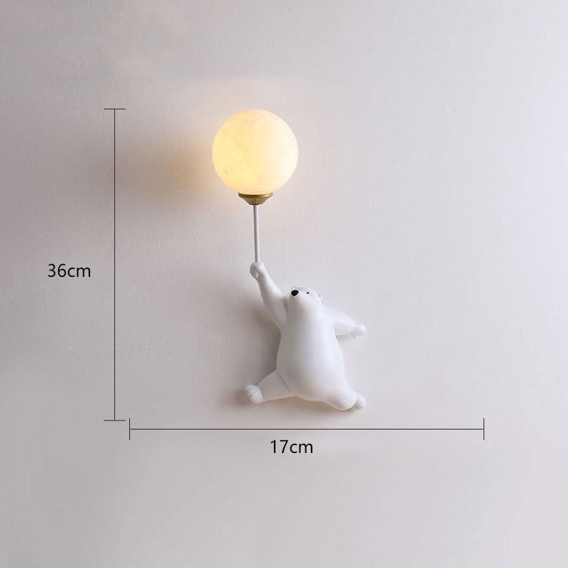 Dio Bear Balloon Wall Reading Lamp