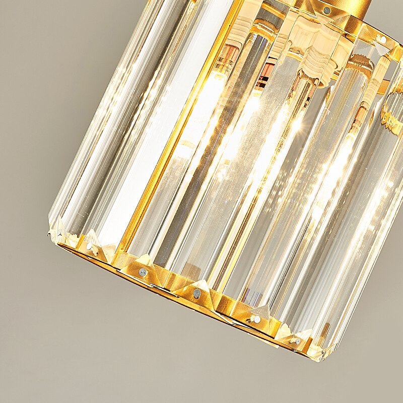 Maruvo Pendant Light Modern Cluster Cylinder Glass