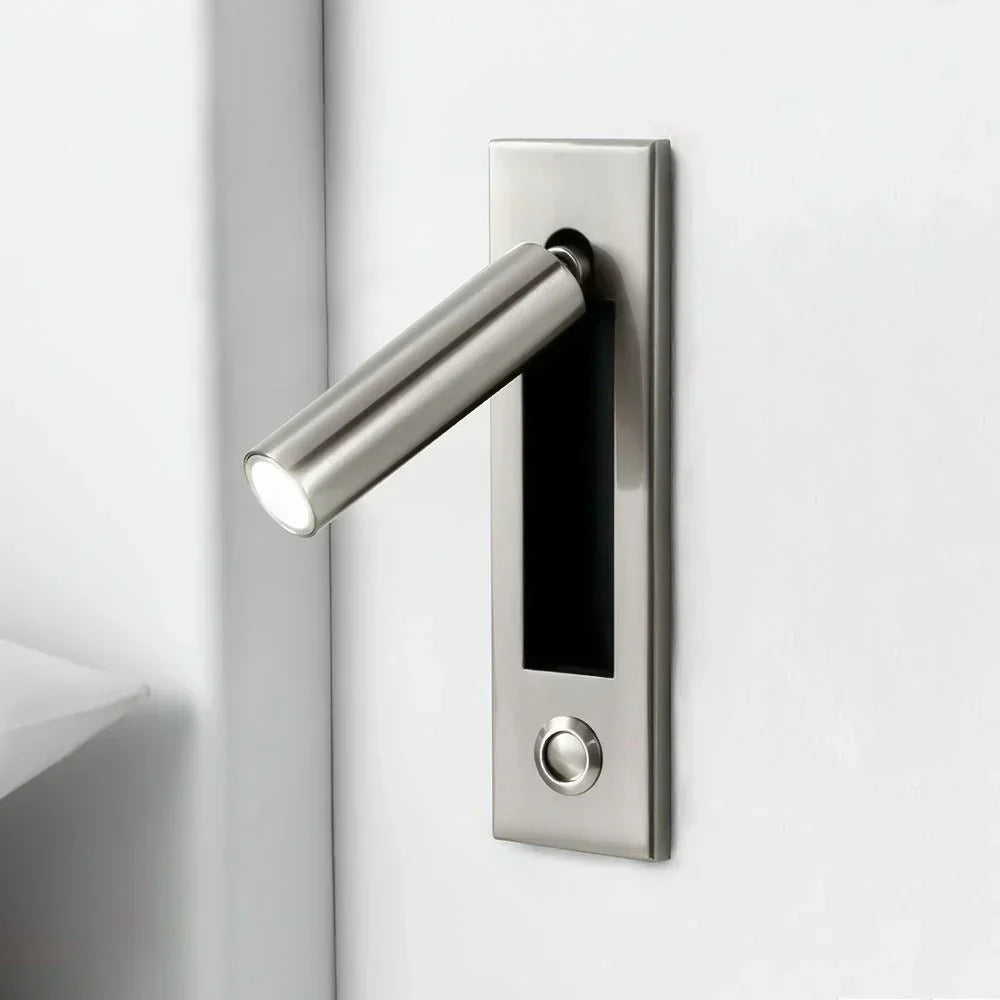 Noriel Wall Lamp Modern Rotatable Bedside Cylindrical