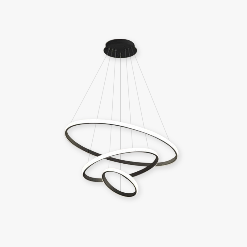 Arisha Design LED Lampada a Sospensione Anello Moderna