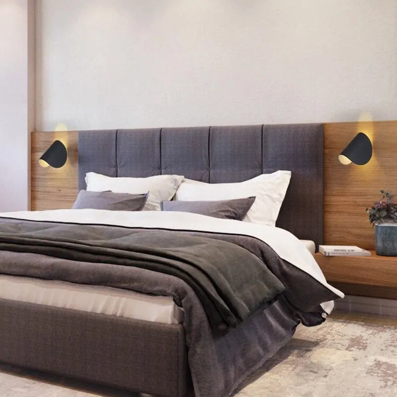 Kio LED Wall Reading Lamp 360° Rotatable, Bedside & Living Room
