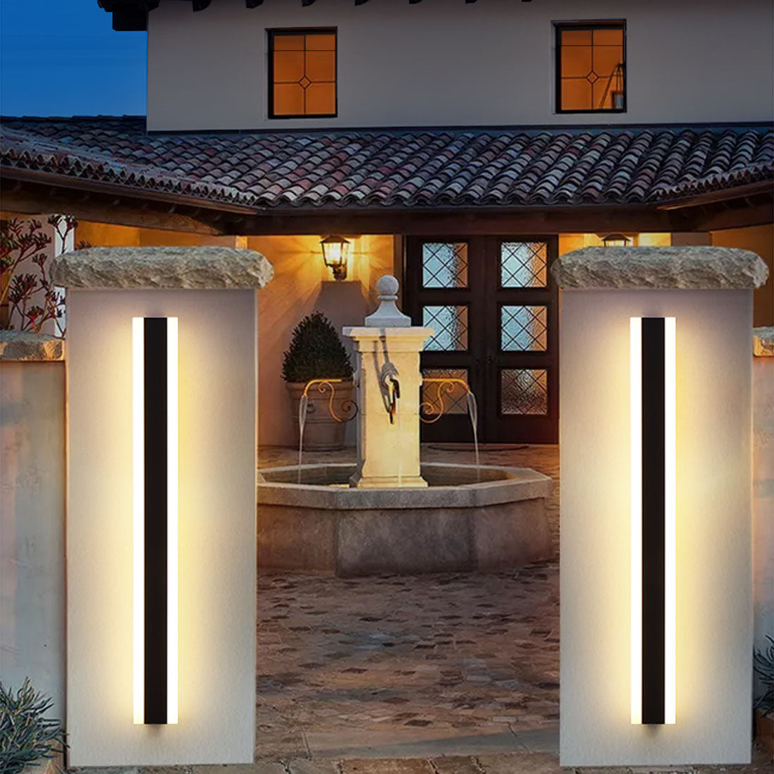 Corven Wall Lamp Outdoor Symmetrical