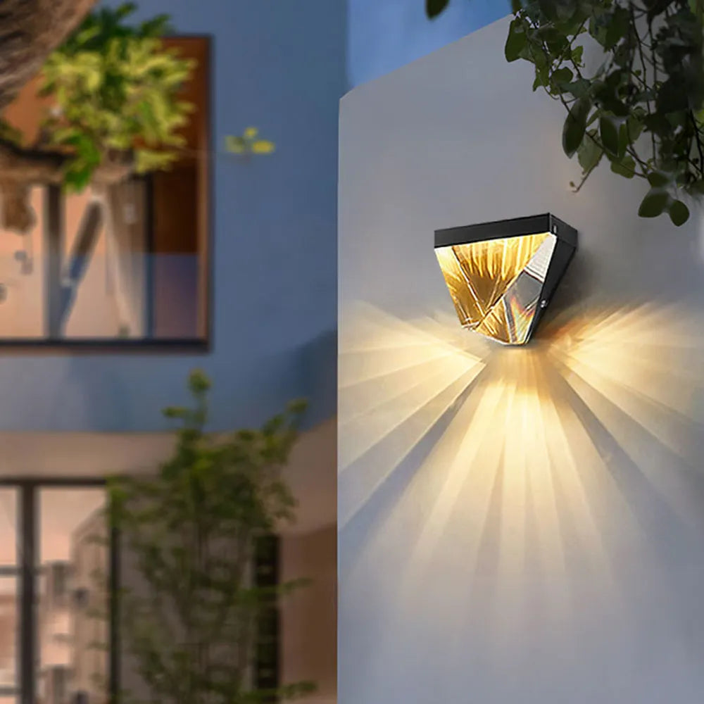 Norevia Wall Lamp Waterproof Diamond /Crystal Outdoor