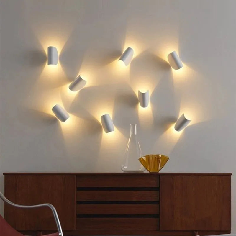 Kio LED Wall Reading Lamp 360° Rotatable, Bedside & Living Room