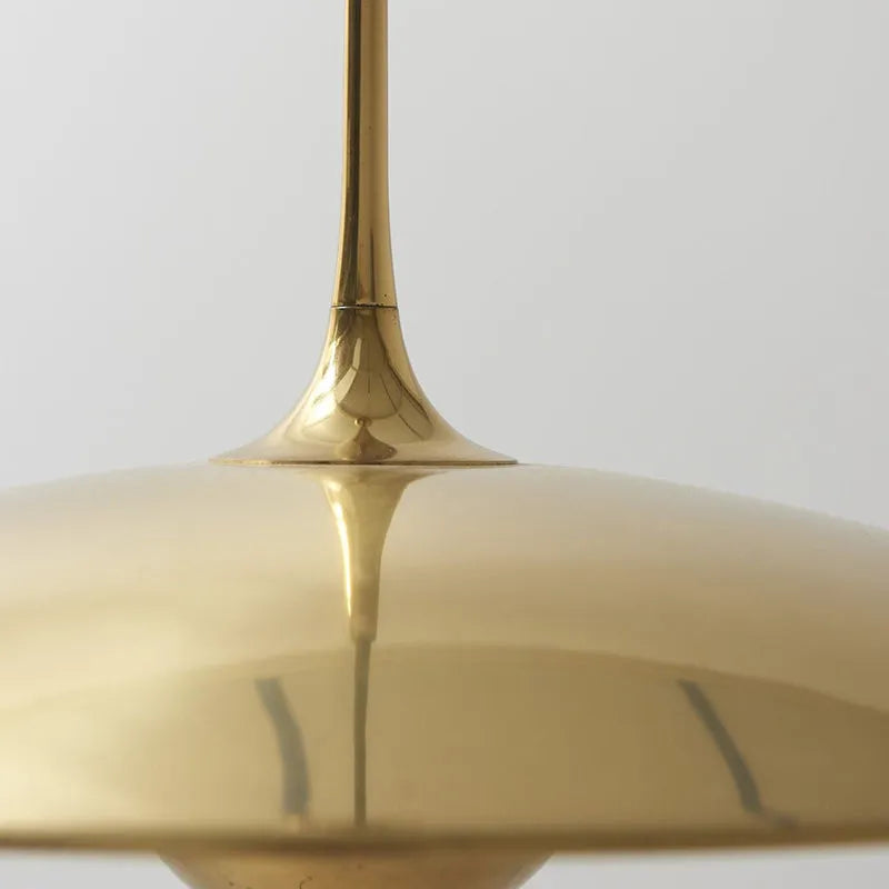 Kiren Minimalist Pendant Light, Gold