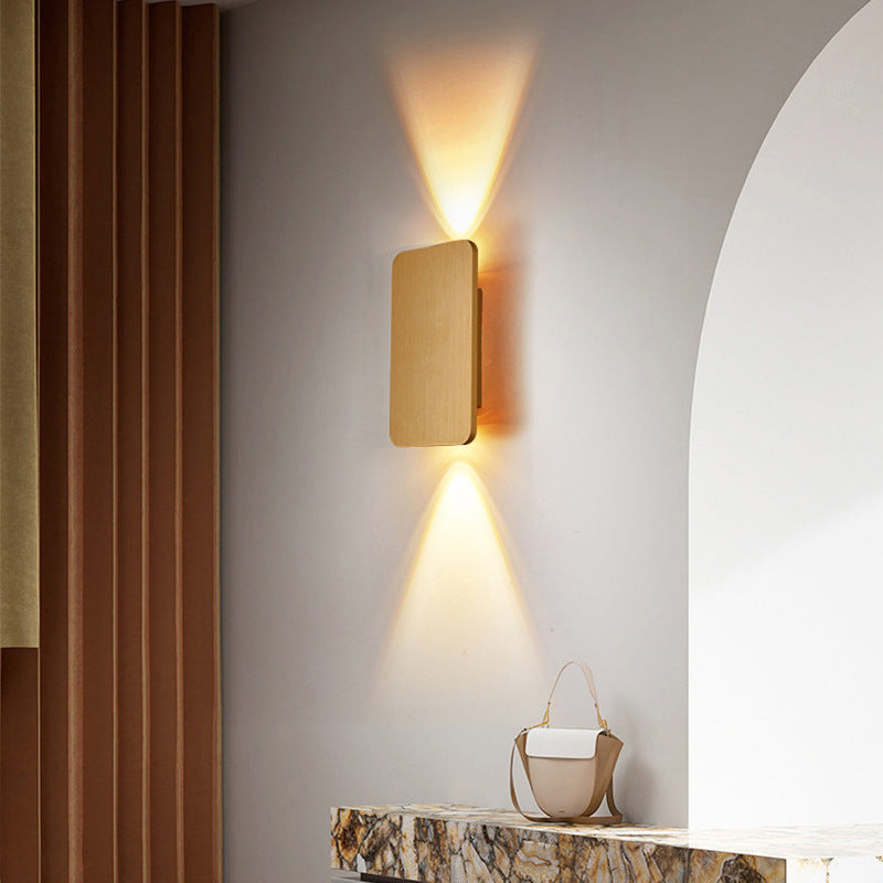 Norelin Wall Lamp Minimalist Rectangle Indoor