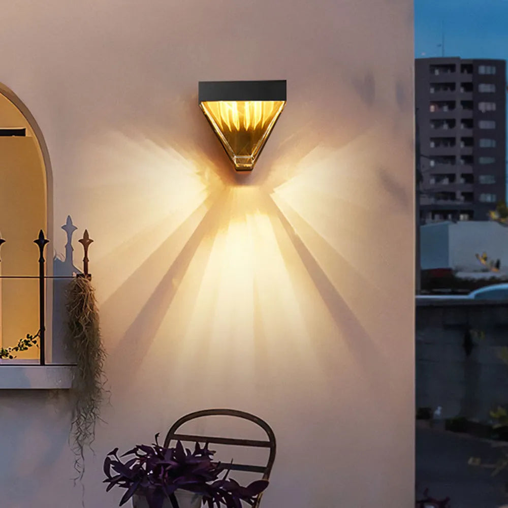 Norevia Wall Lamp Waterproof Diamond /Crystal Outdoor
