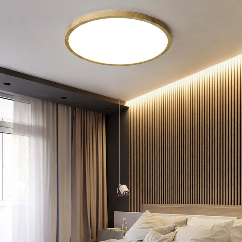 Orvix Ceiling Light Wood LED Minimalist