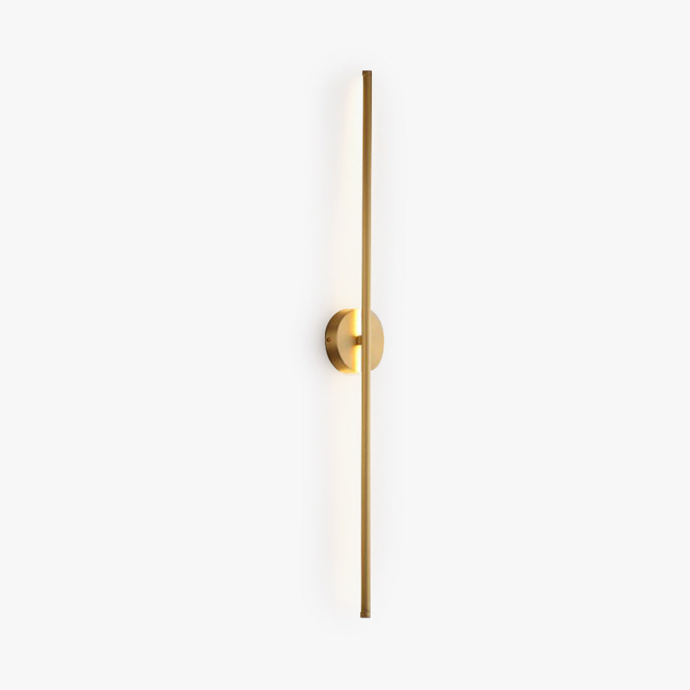 Arisha Moderni LED Minimalismo  Applique Metallo Oro Lineare