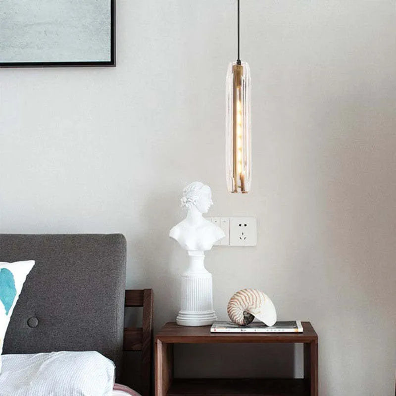 Orinex Brass Designer Glass Pendant Lamp Smoky