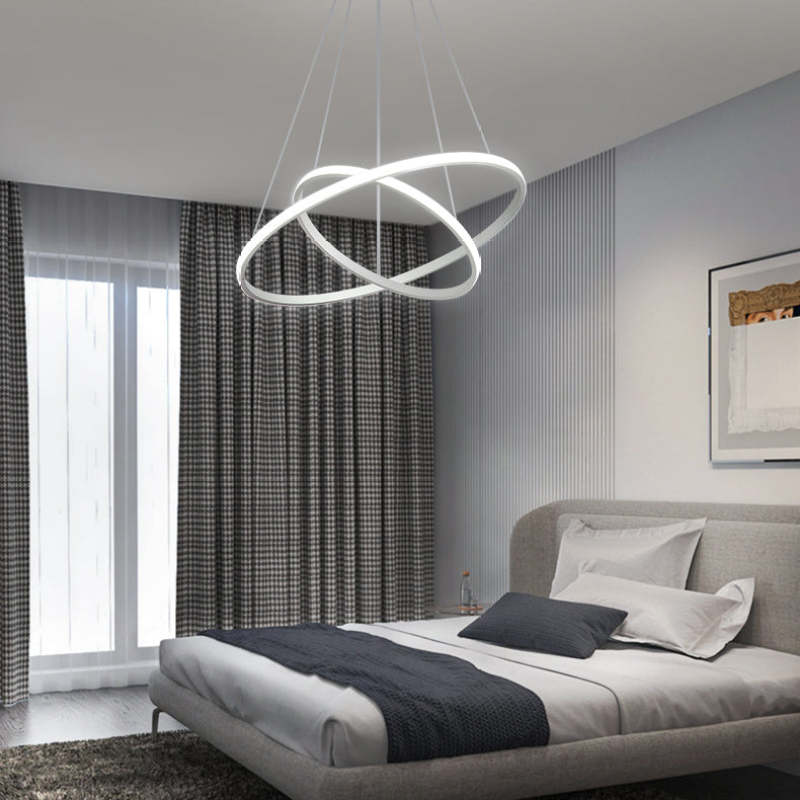 Arisha Design LED Lampada a Sospensione Anello Moderna