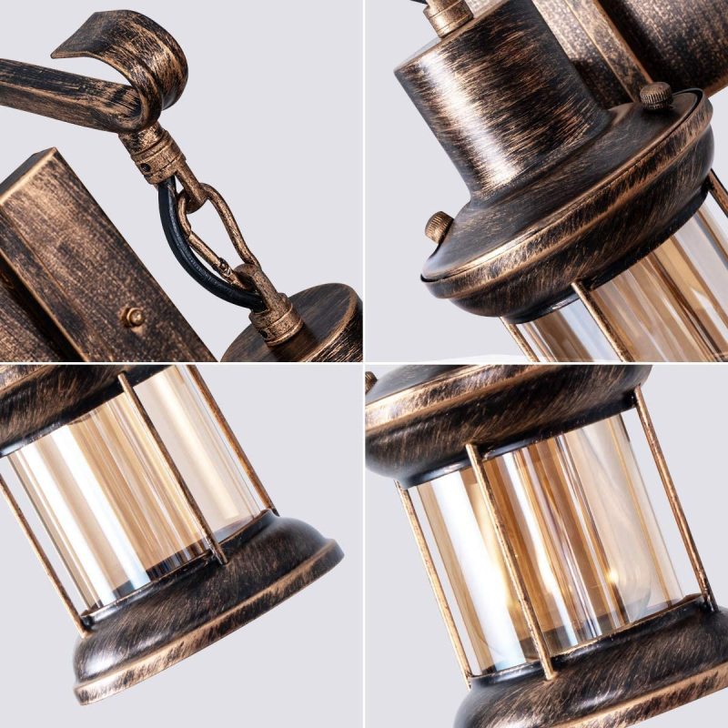 Caldena Wall Lamp Industrial Style Indoor Retro