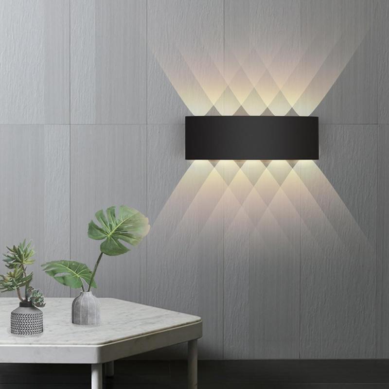 Nirex Wall Lamp Modern Rectangular Outdoor Water-wave