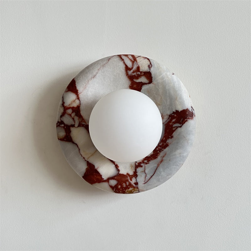Hako Marble Indoor Wall Sconce