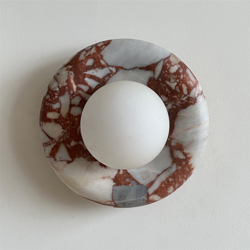 Hako Marble Indoor Wall Sconce