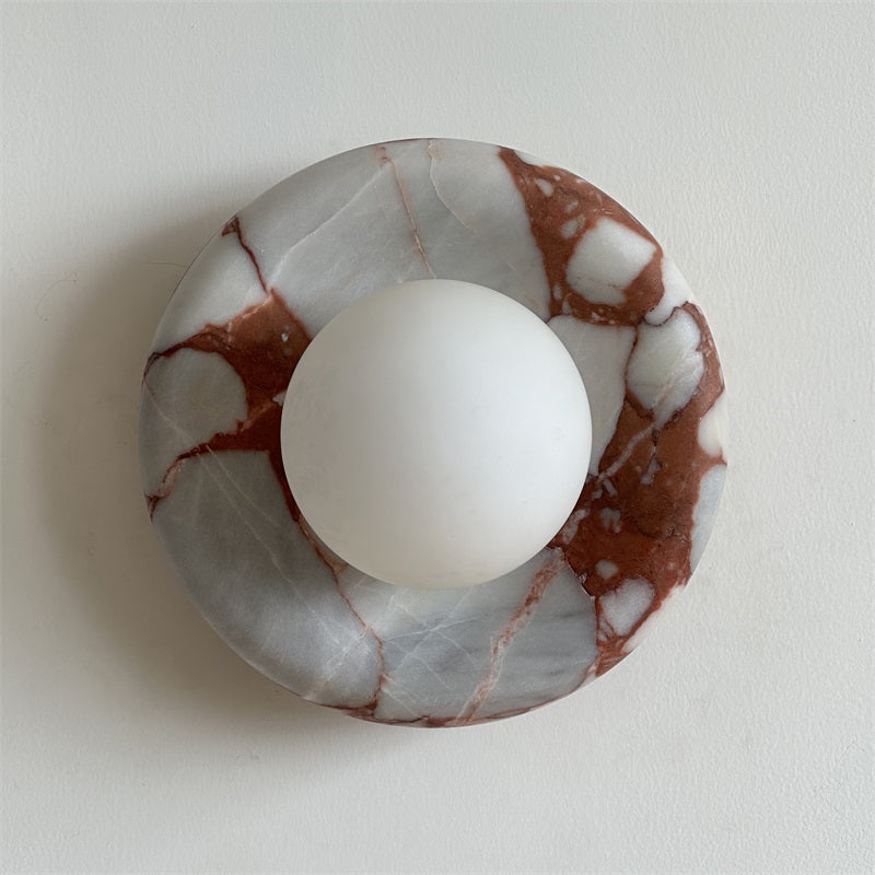 Hako Marble Indoor Wall Sconce