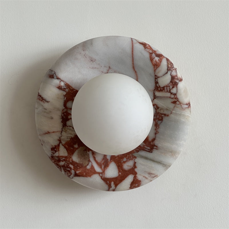 Hako Marble Indoor Wall Sconce