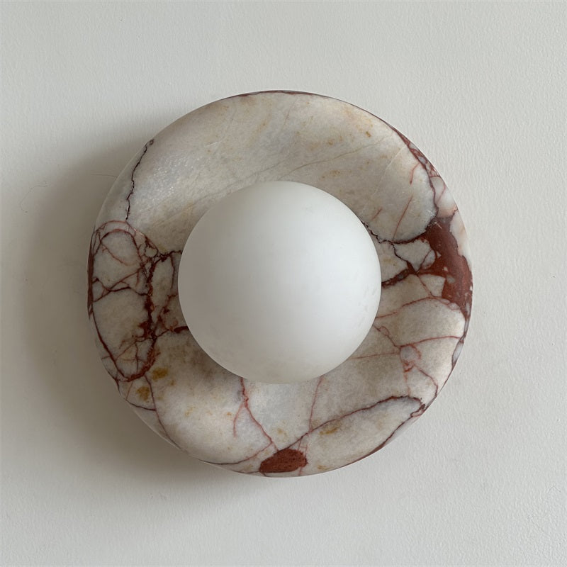 Hako Marble Indoor Wall Sconce