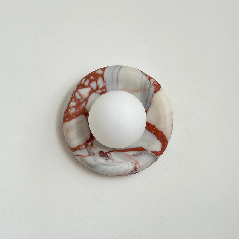 Hako Marble Indoor Wall Sconce