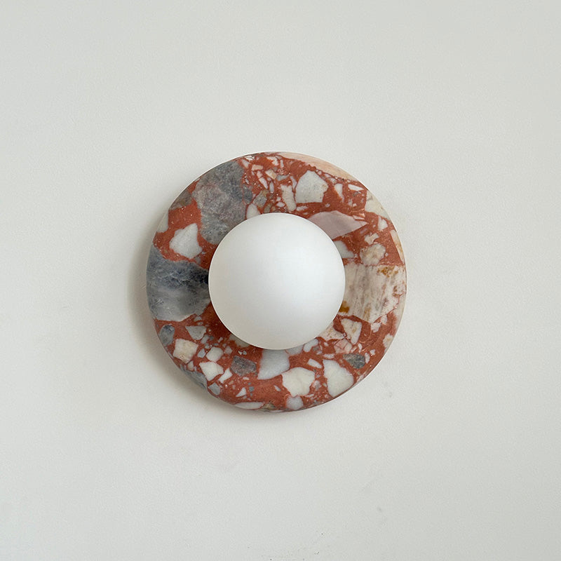 Hako Marble Indoor Wall Sconce