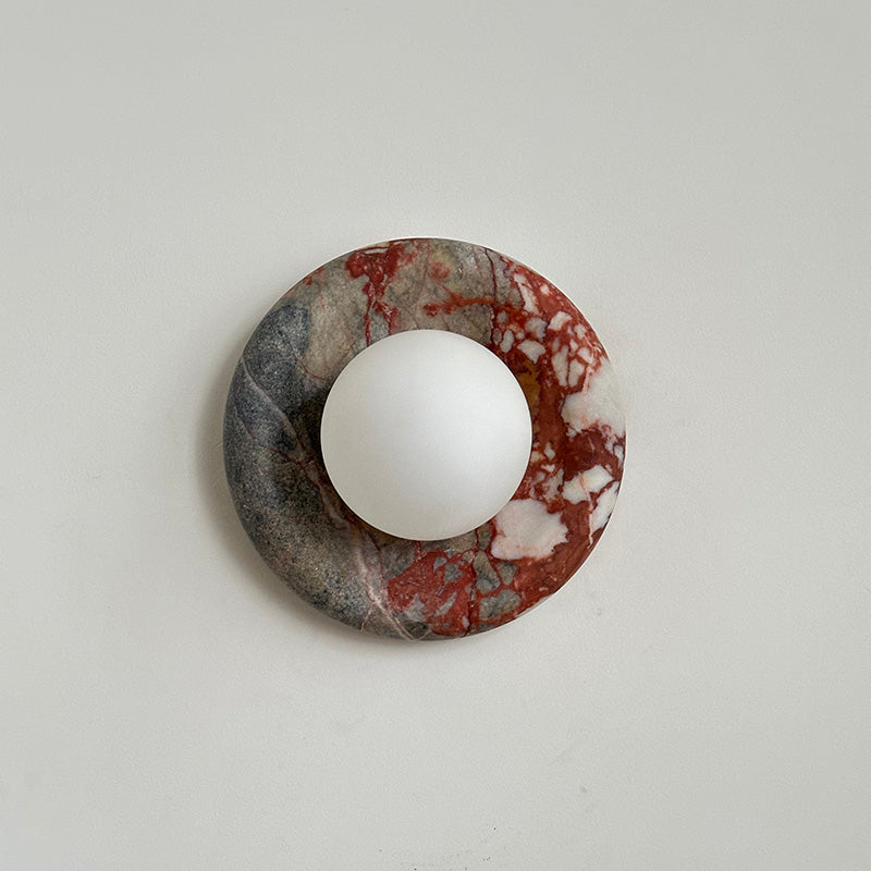 Hako Marble Indoor Wall Sconce