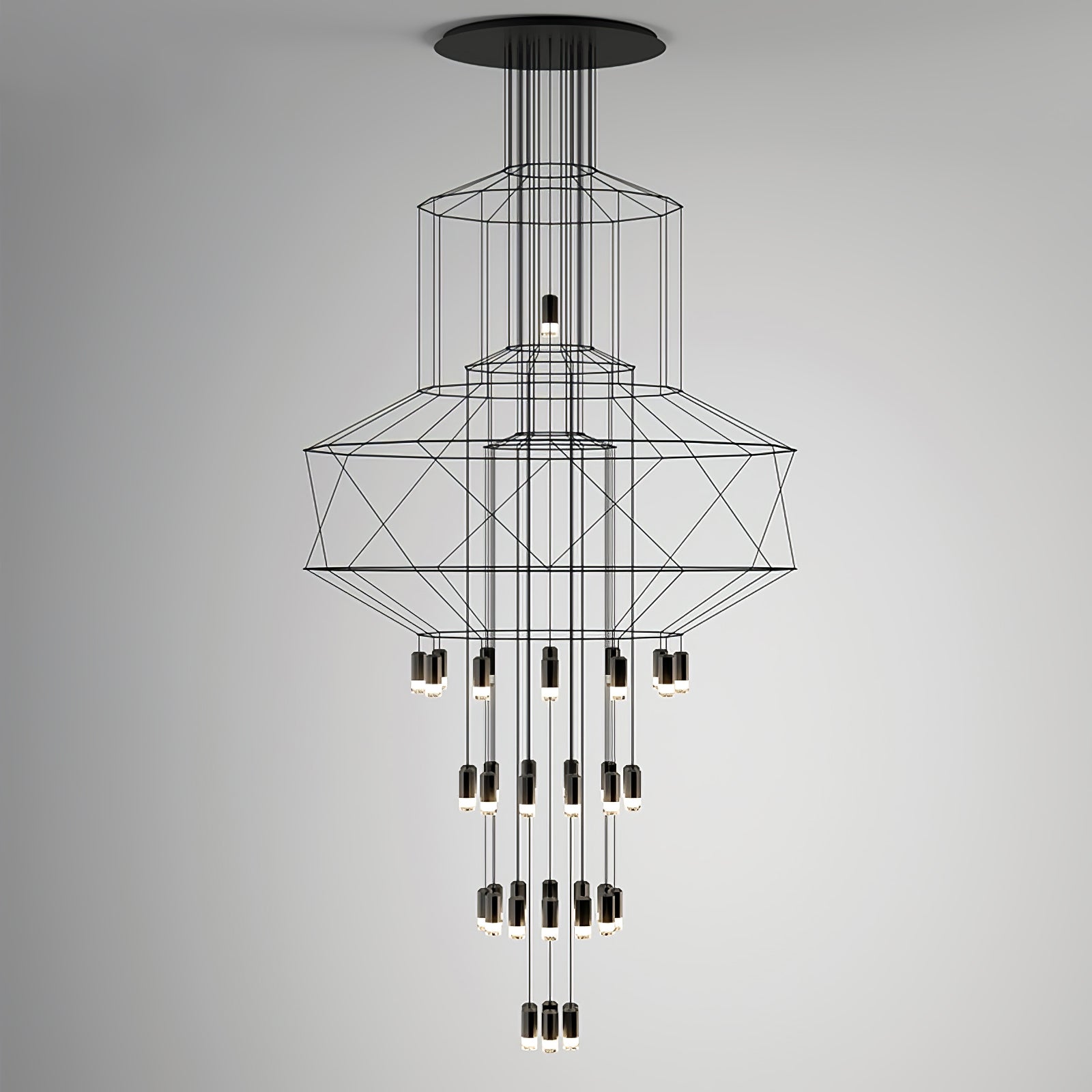 Lines Chandelier - Blowlighting