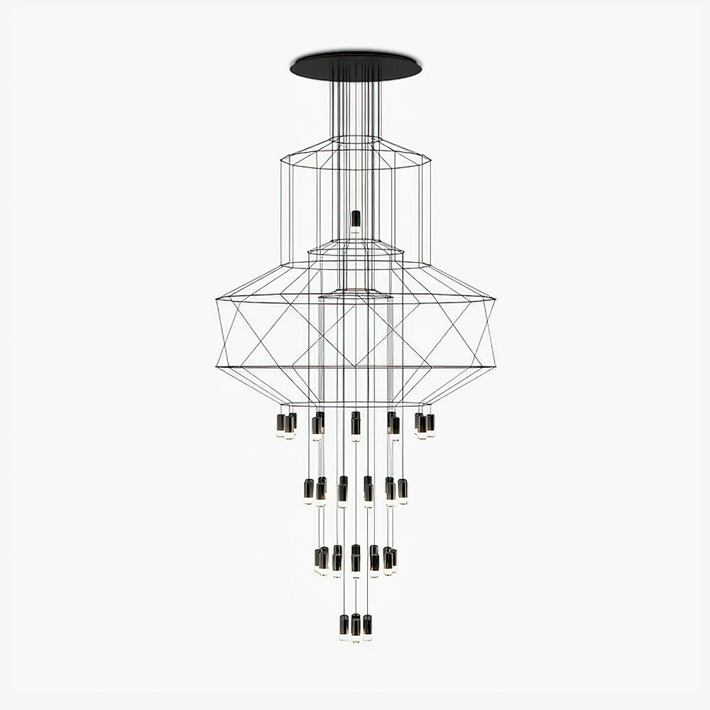 Lines Chandelier - Blowlighting