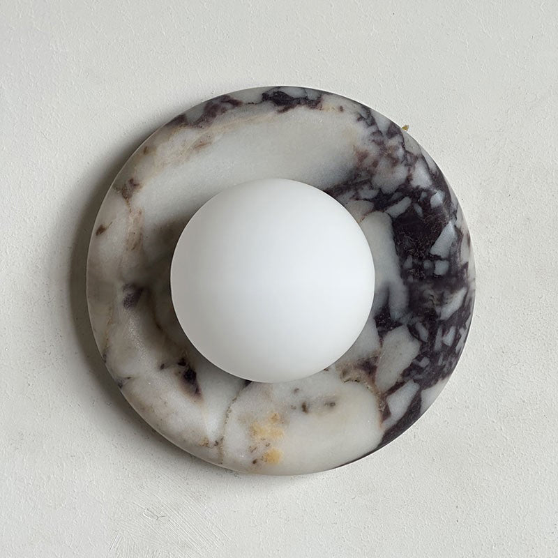 Hako Marble Indoor Wall Sconce