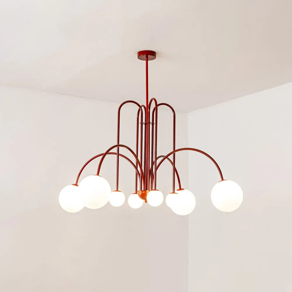 Arvyn Pendant Light Double Layer Glass Bubble