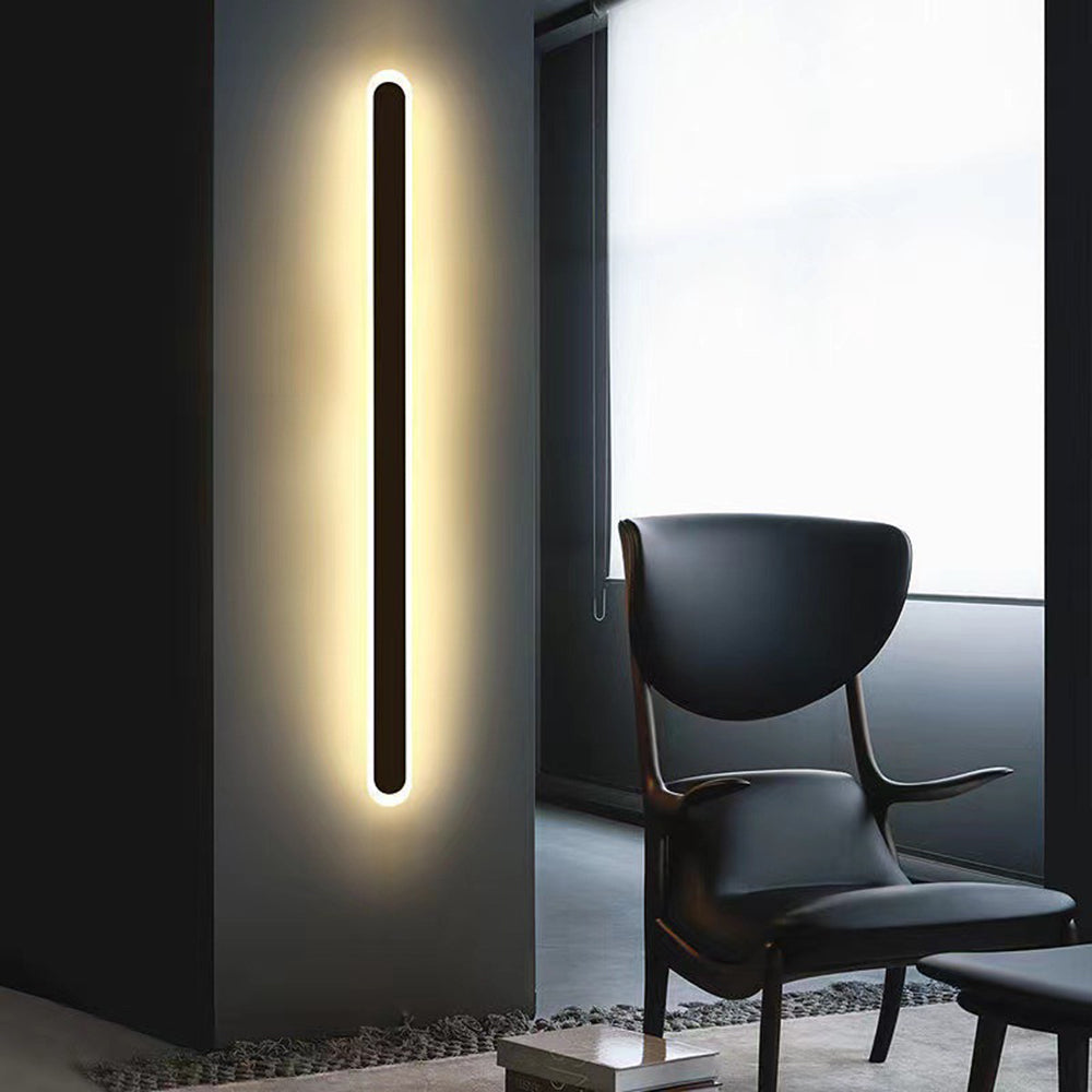 Rio Outdoor Wall Lamp Linear Oval