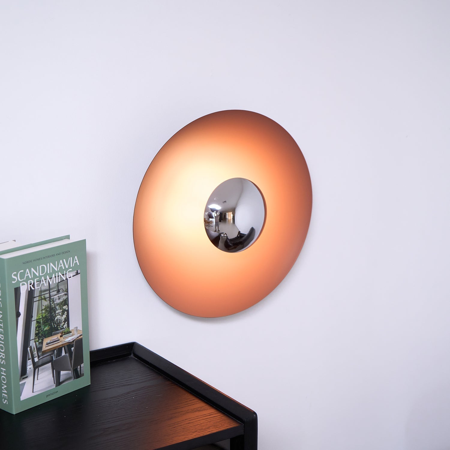 Wall Lamp Eclipse Inspired Halo Glow Modern Minimalist Art Accent - Letslighting