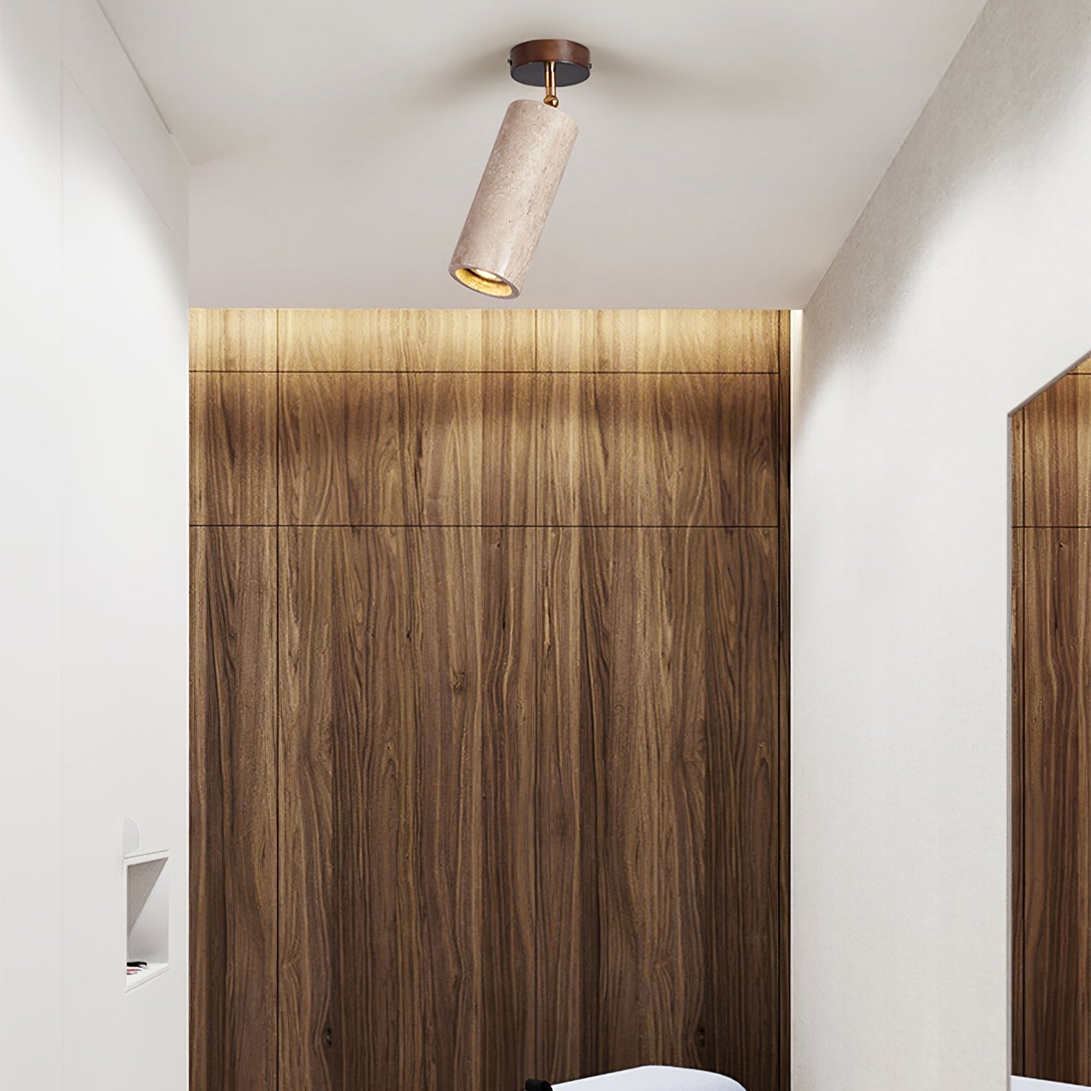 Mycaran Travertine Pendant Light - Neutralighting