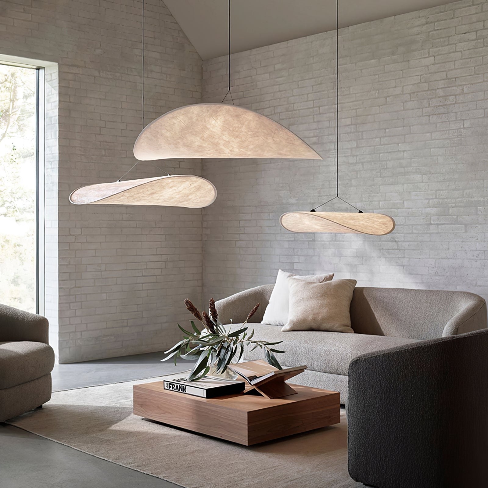 Tense Tyvek Pendant Lamp - Blowlighting