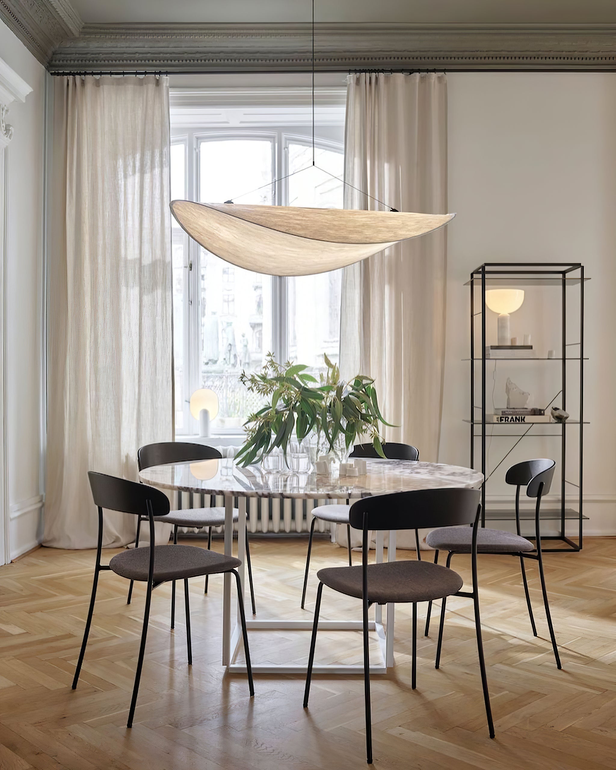 Tense Tyvek Pendant Lamp - Blowlighting