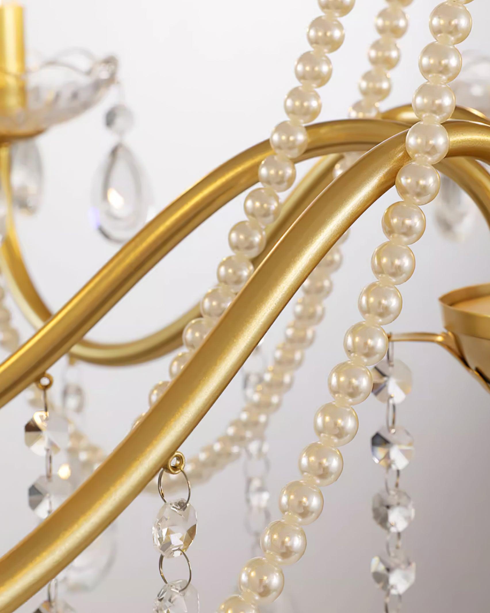 Elysion Gold Crystal Chandelier - Letslighting